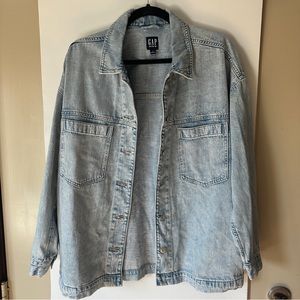 GAP denim shirt jacket